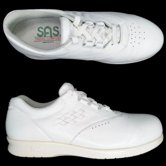 SAS Shoes Sas Free Time Walking Comfort Shoes Size 95n White